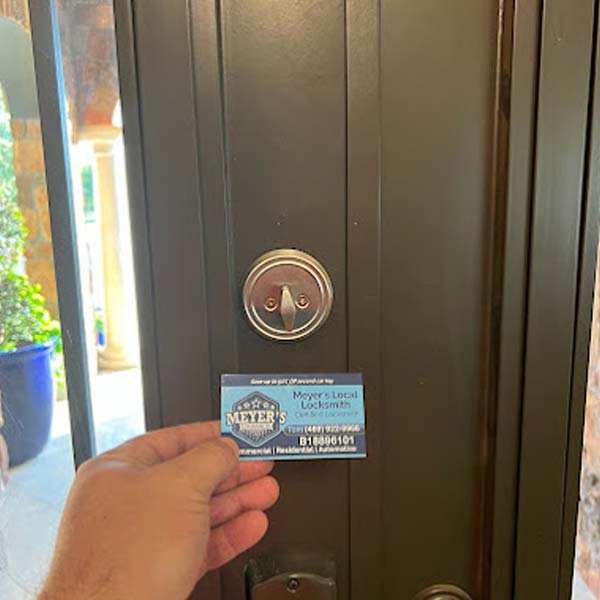 home lock and key residential locksmith