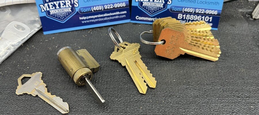 types of keys and locks