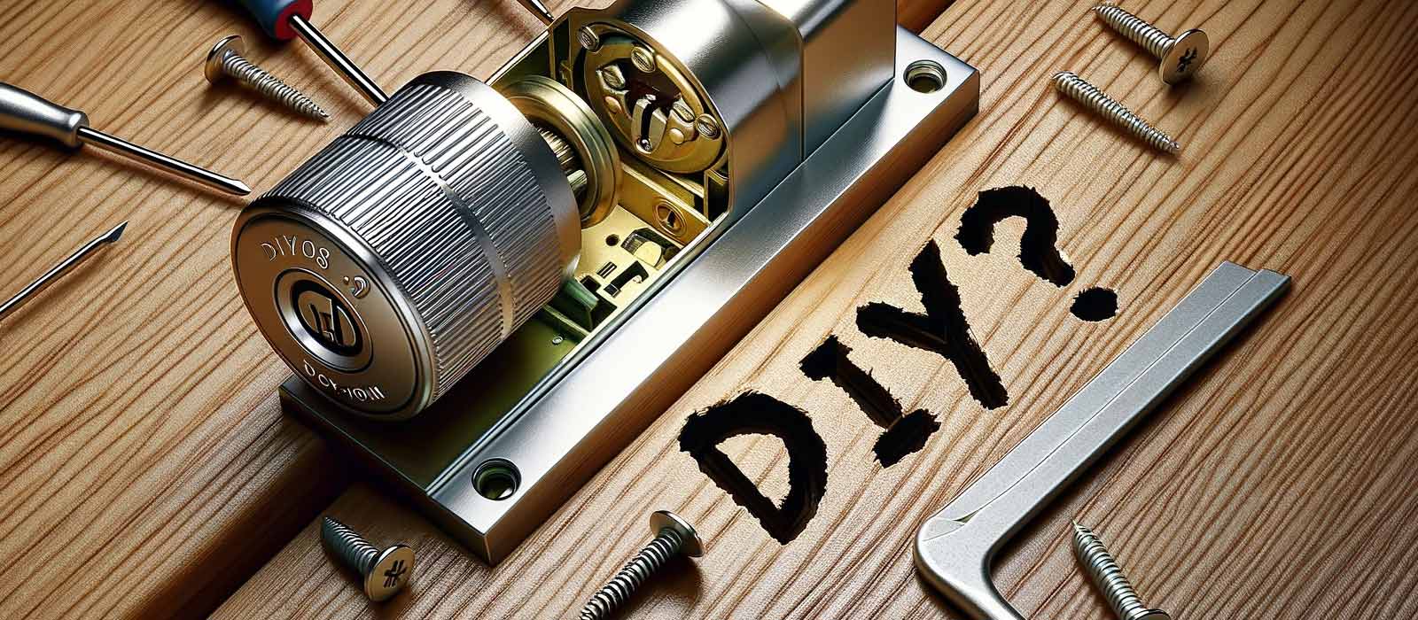 diy or hire a professional locksmith