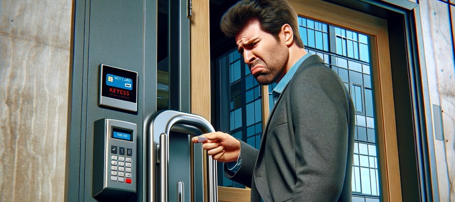 locked out former employee