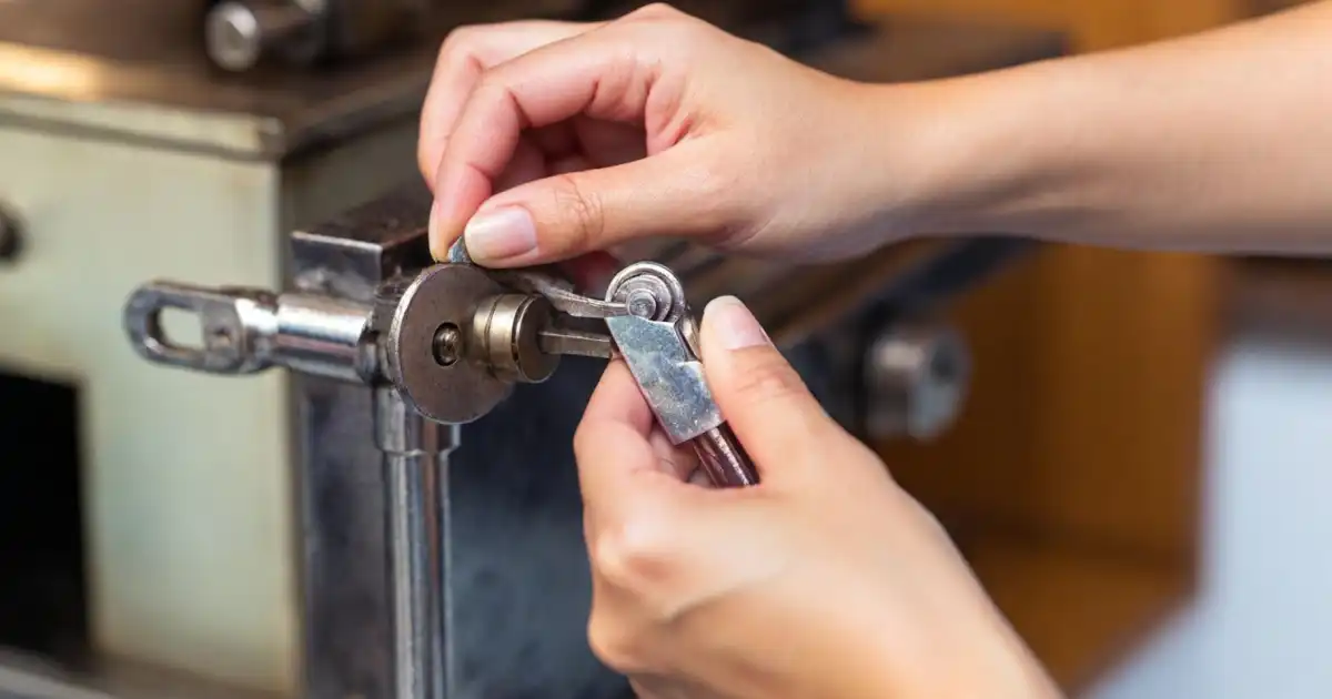 locksmith re-keying locks