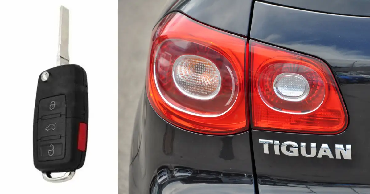VW Tiguan Flip Key Replacement