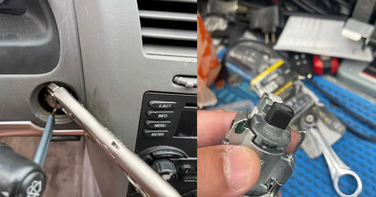 Repairing an ignition switch in DFW