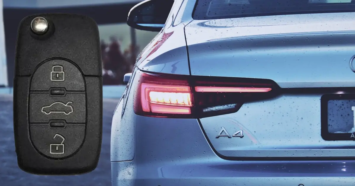 audi a4 key