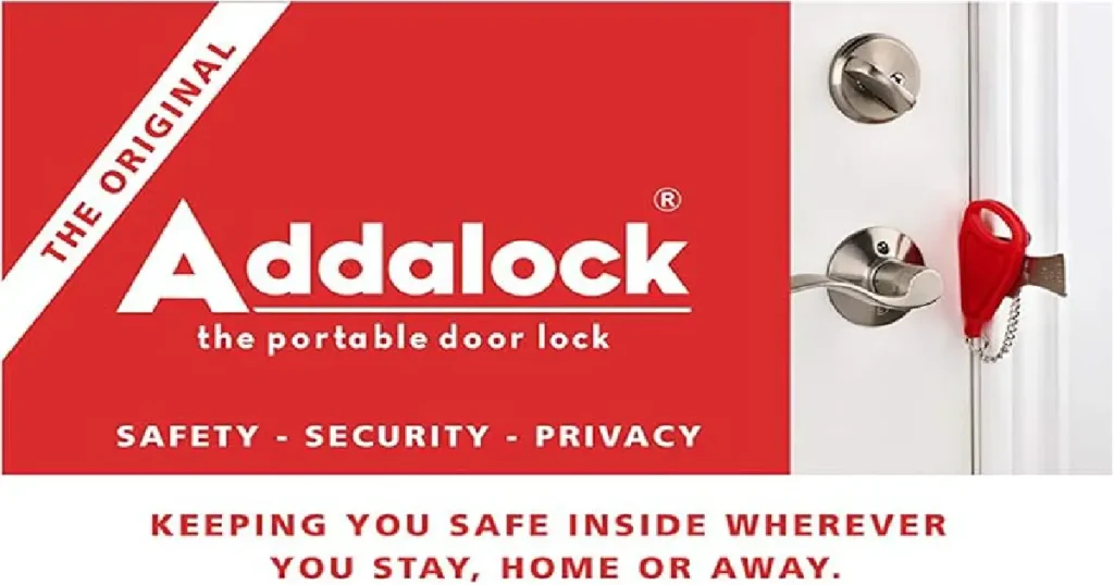 Portable Door Lock for Home Security