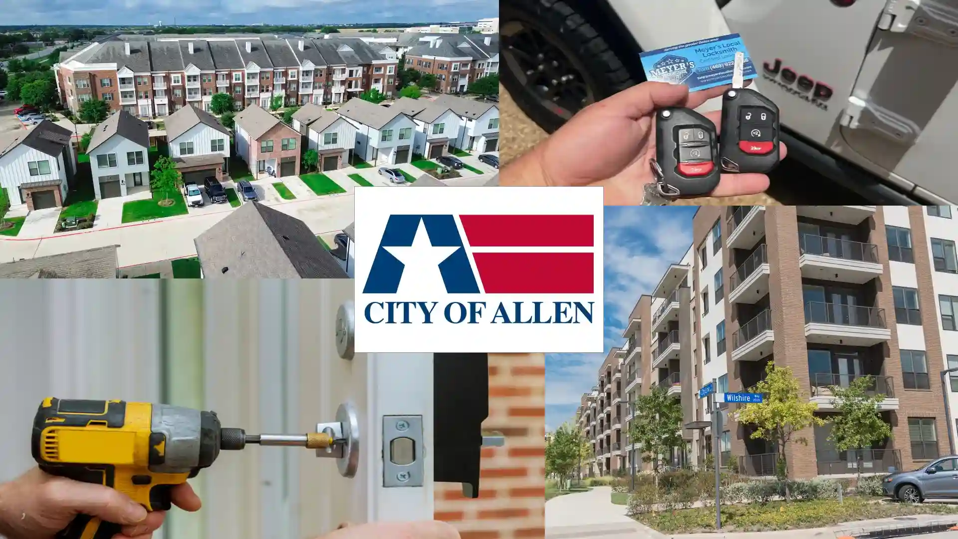 Locksmith near me Allen, TX